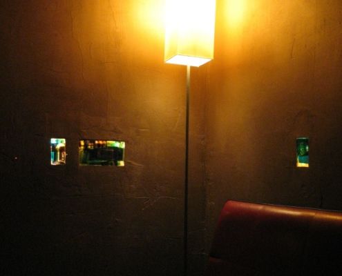3 Lichtobjekte - Secrets in the wall