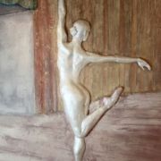 Großrelief - Ballerina - Wandkunst