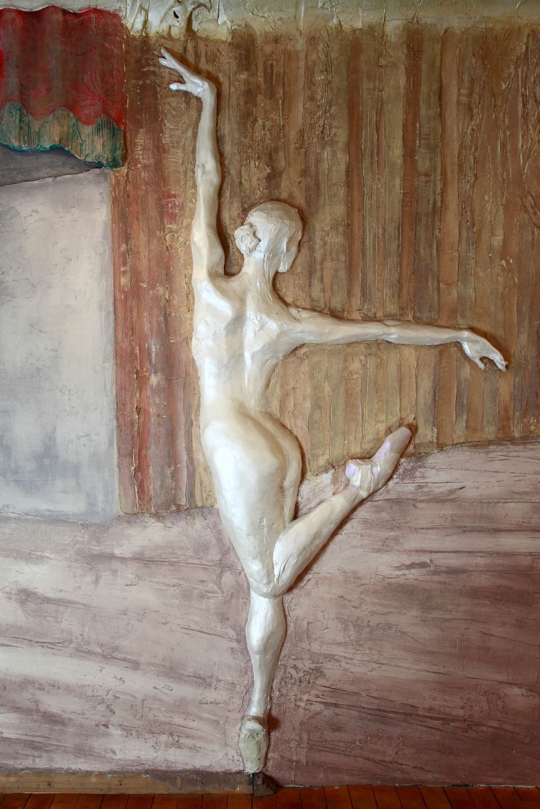 Großrelief - Ballerina - Wandkunst