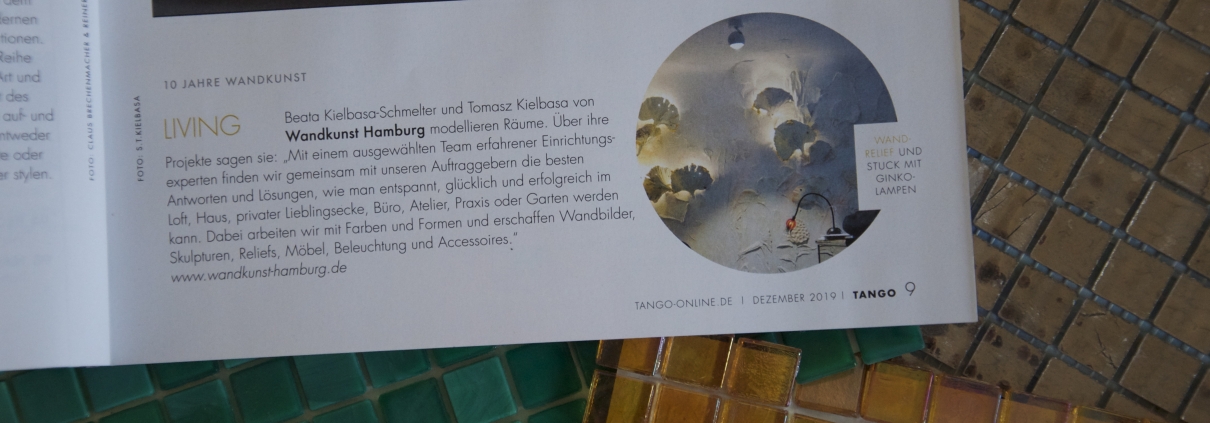 ANNONCEN IN "TANGO, DAS MAGAZIN FÜR HAMBURG"